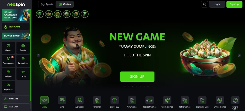 neospin casino